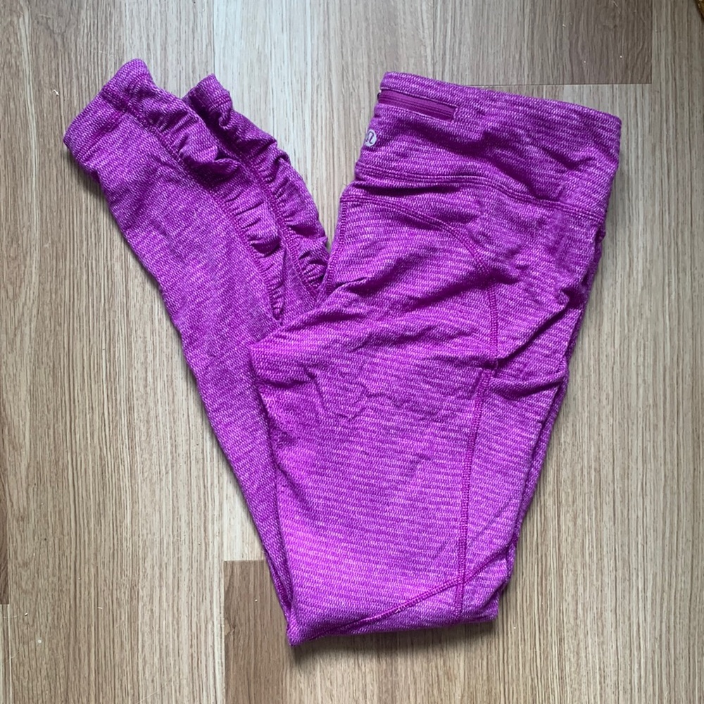 Magenta Lululemon leggings